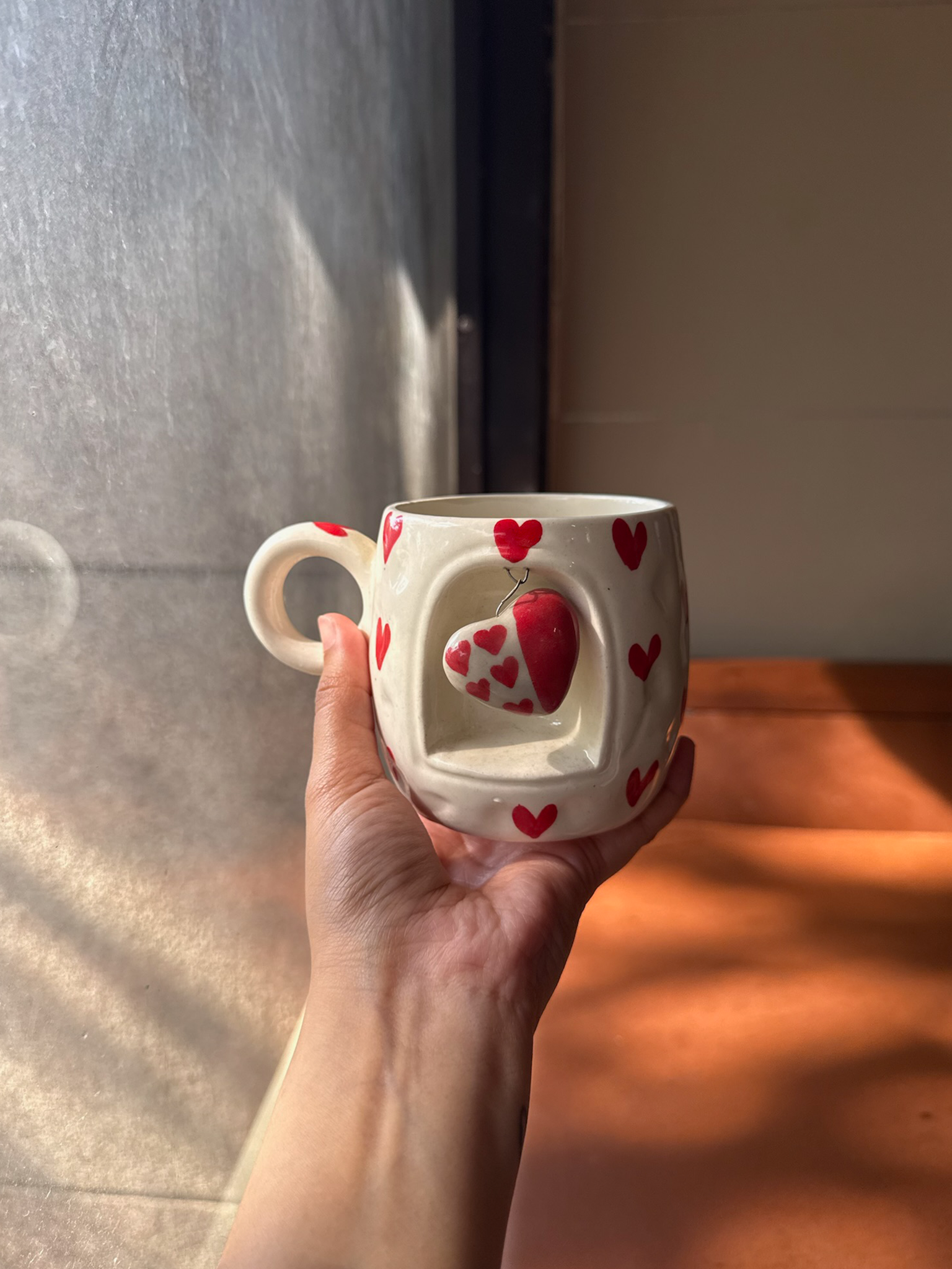 Heart Charm Mug