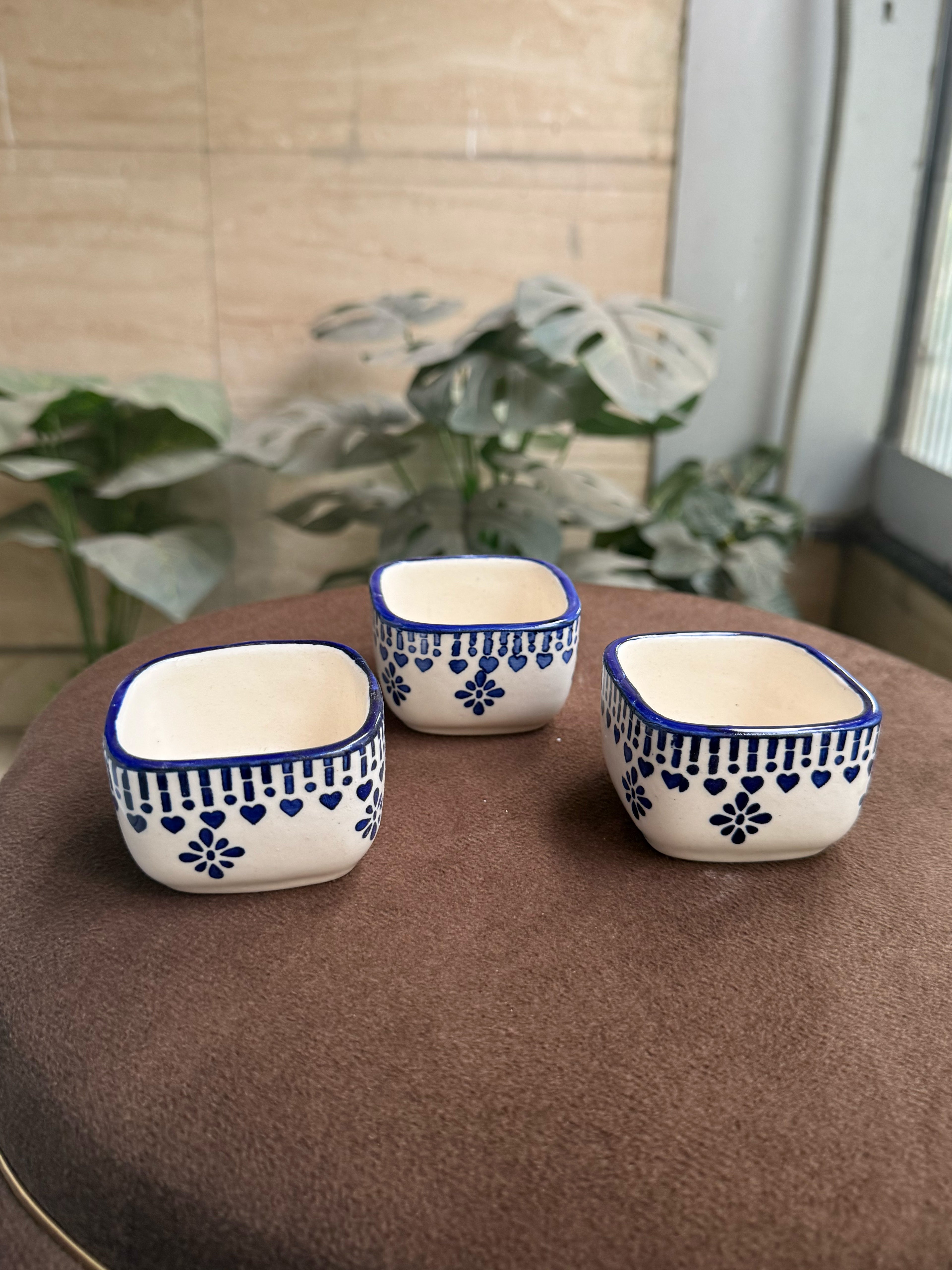 Sauces serving bowl set