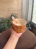 Ice Cream Cup with Spoon