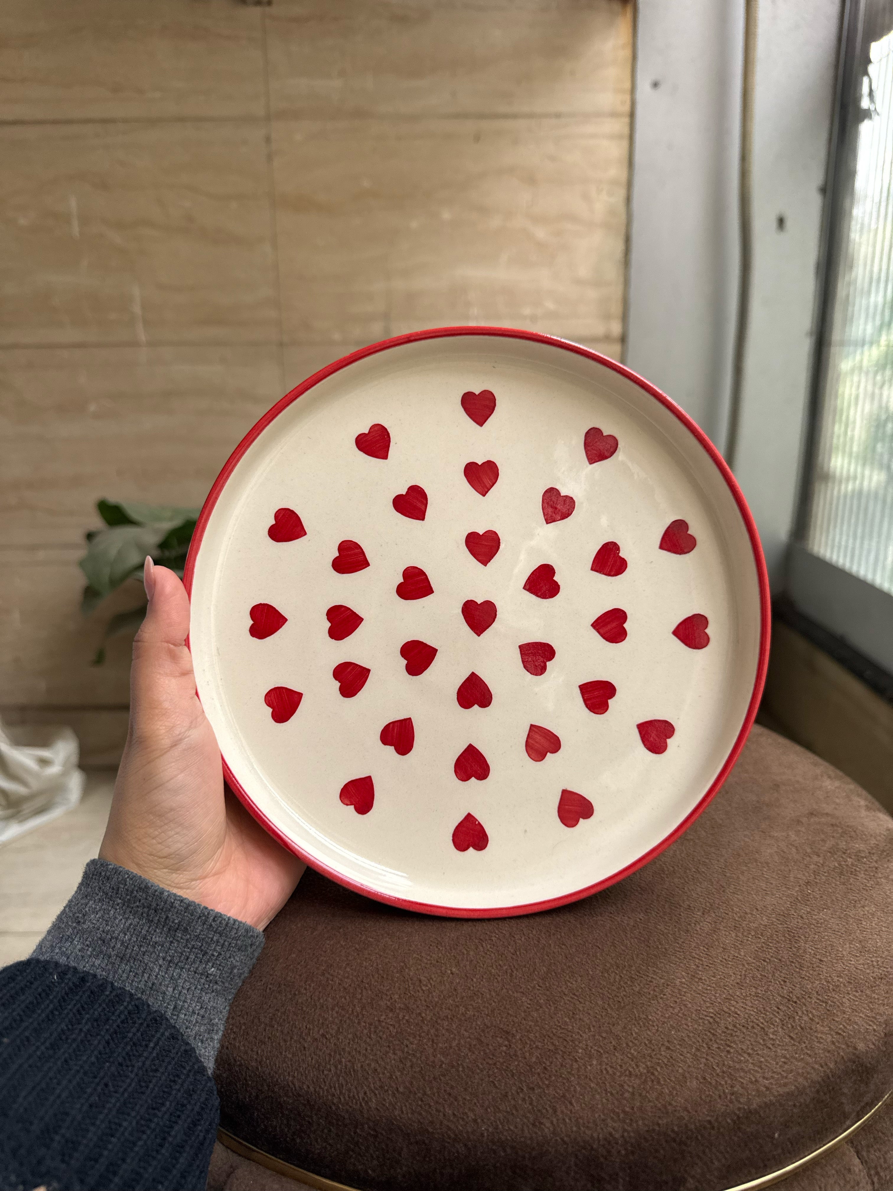 Hearts Plate