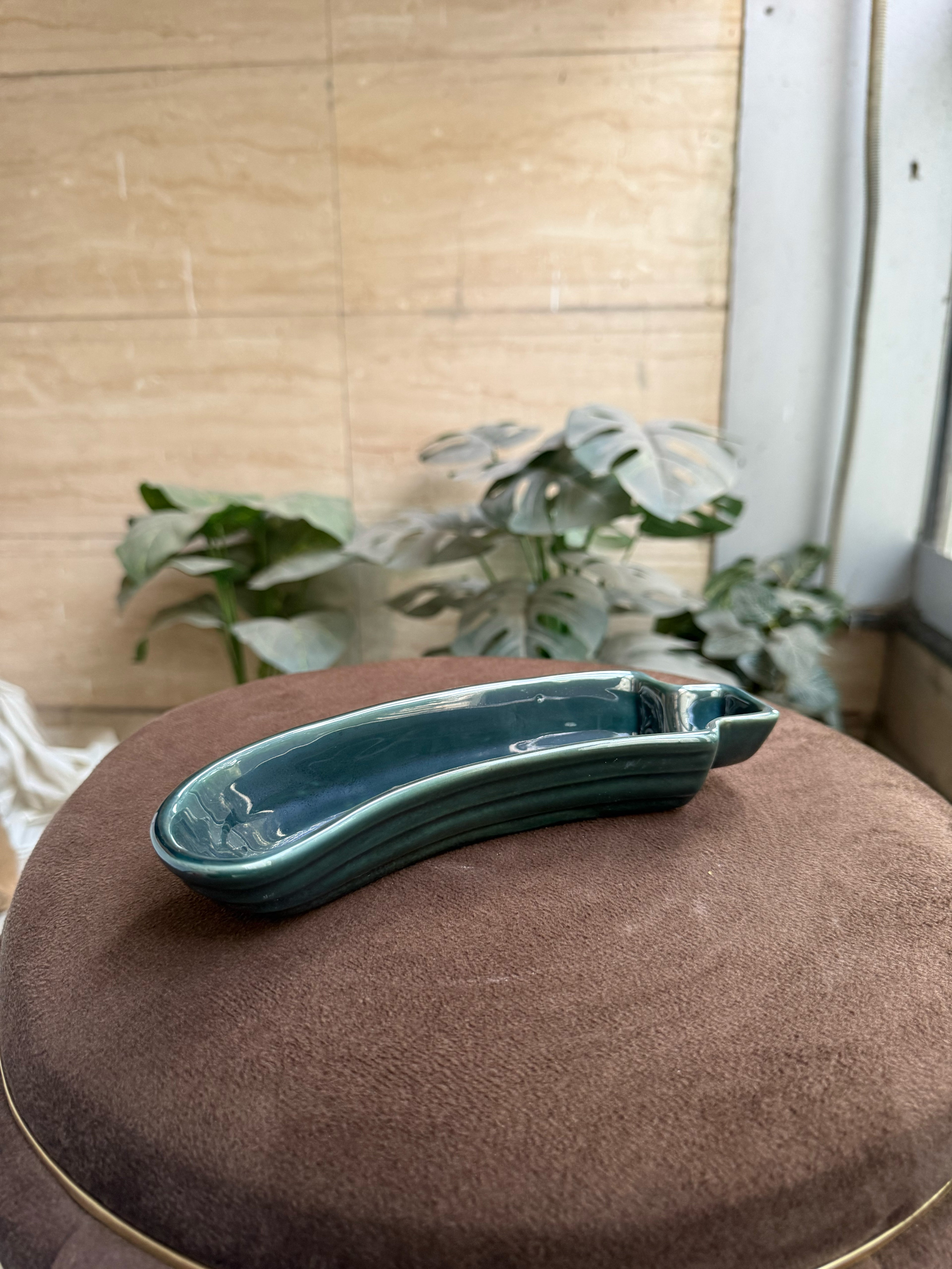 Banana snacks serving plate