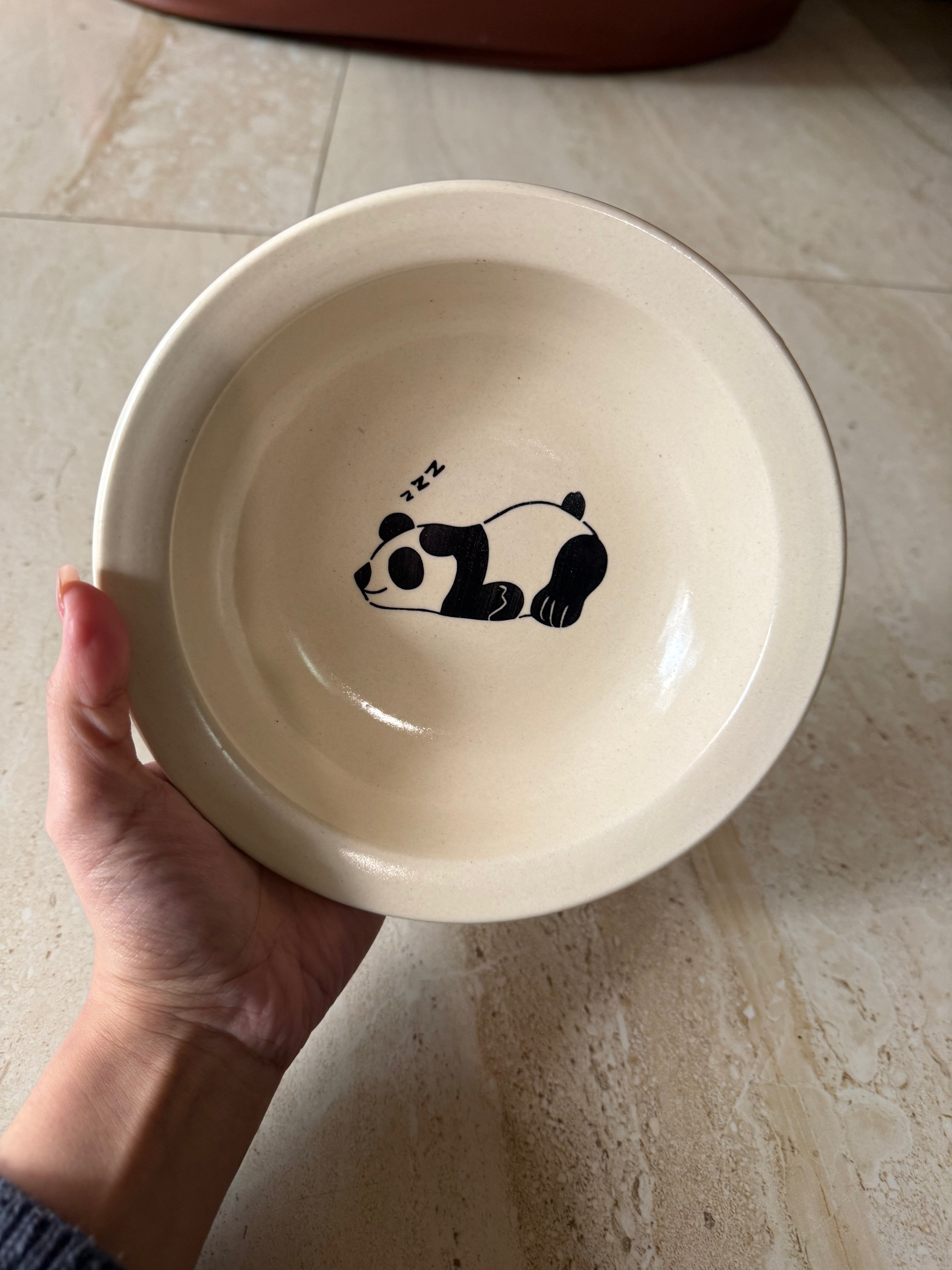 Panda Pasta Plate