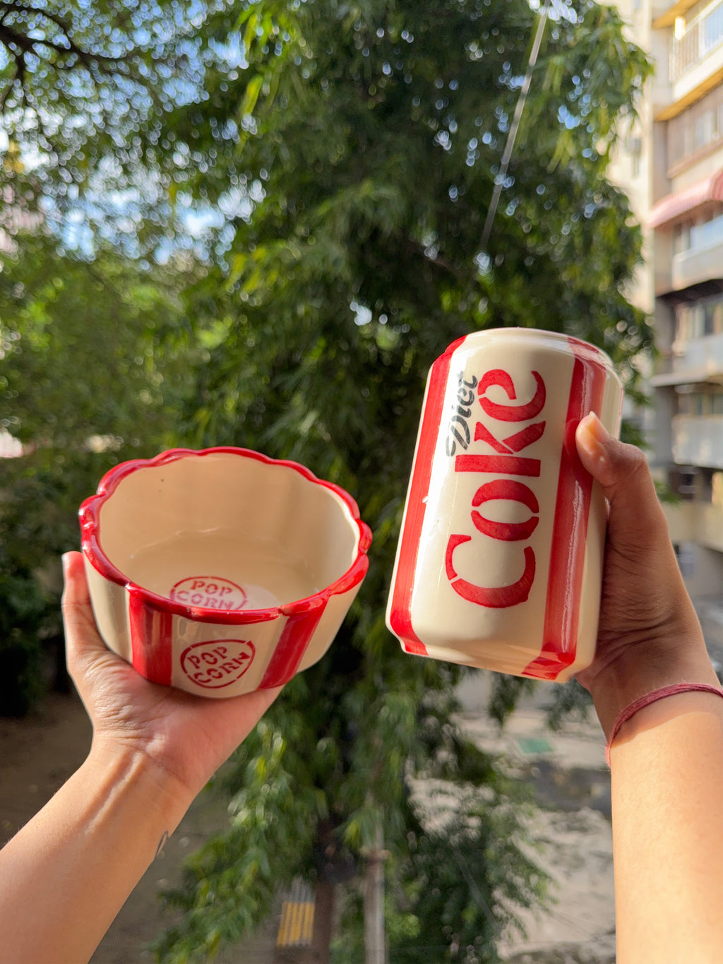 Diet Coke & Popcorn Bowl Combo ❤️🍿 | Perfect for your Movie Nights