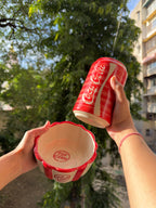 Retro Cola & Popcorn Bowl Combo ❤️🍿 | Perfect for your Movie Nights
