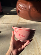 Pink Bows Bowl