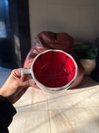 Watermelon inside soup bowl