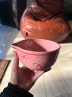Pink Bows Bowl