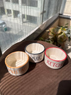 Dip Bowls - Ketchup, Mustard, Mayo | Pack of 3 Bowls