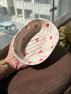 Checks Hearts Oval Bowl (Set of 2 Bowls)❤️
