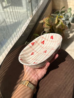Checks Hearts Oval Bowl (Set of 2 Bowls)❤️