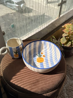 Pineapple Ceramic Bowl and Mug Combo🍍