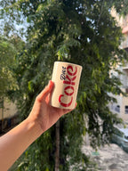 Diet Coke Ceramic White Glass | Cute and Aesthetic