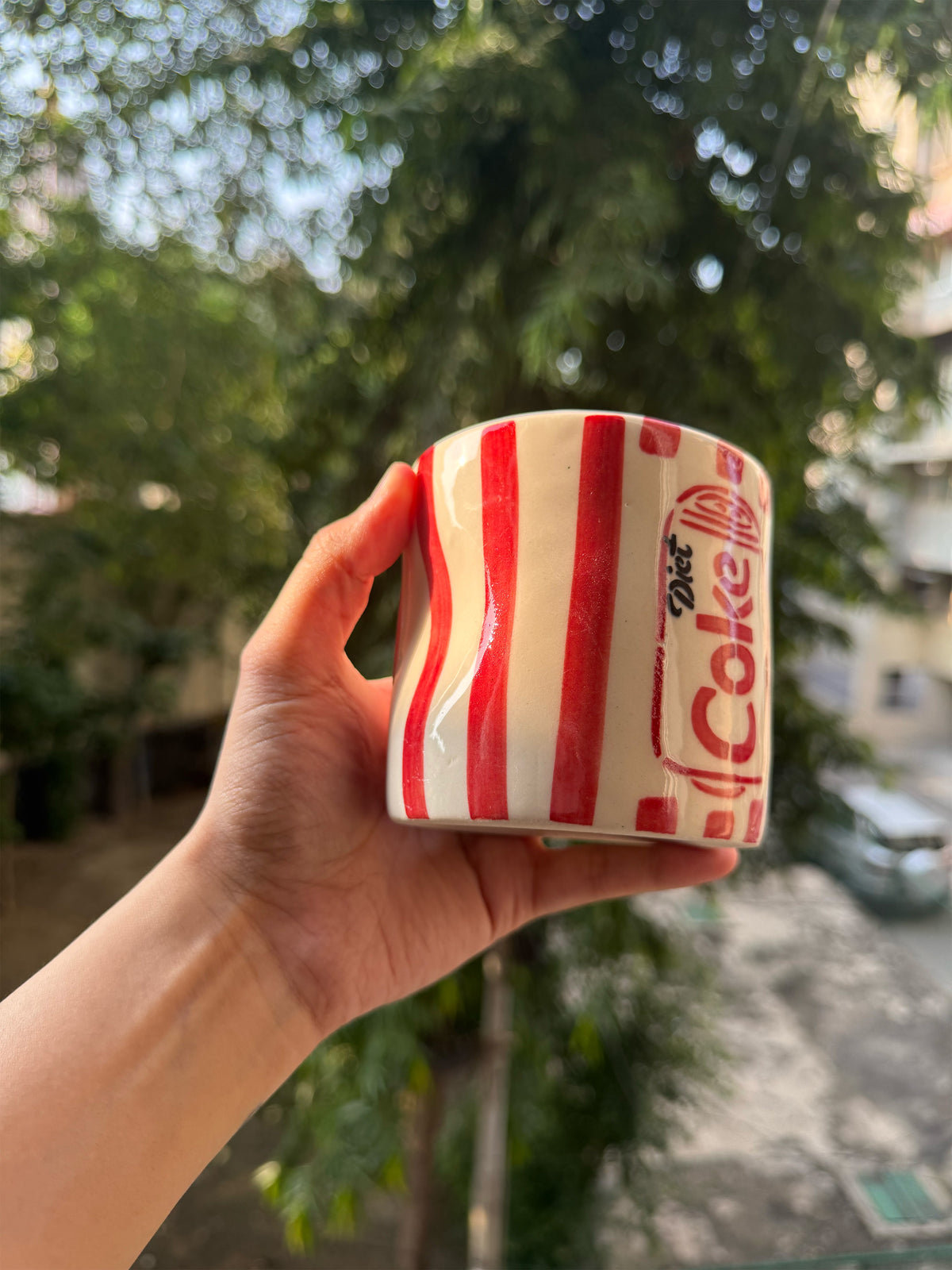 Diet Coke Ceramic Glass | Beautiful Glass