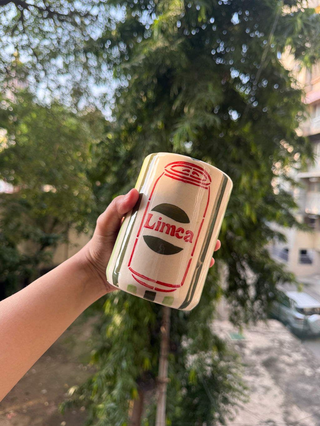 Mittiraa Home Limca Ceramic Sipper 🍋💚