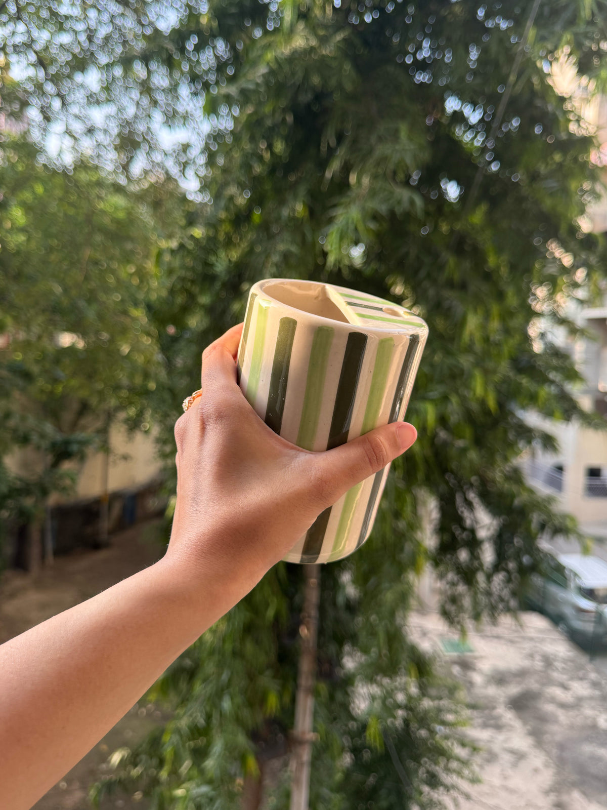 Mittiraa Home Limca Ceramic Sipper 🍋💚