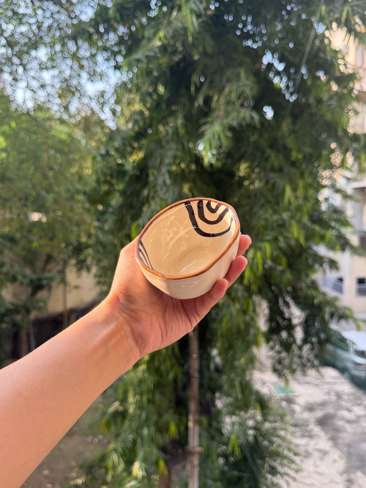 Quirky Ceramic Bowls | Set of 4 🤎