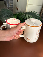 🐾 Cat Mug Duo | Combo of 2 Mugs with Lids