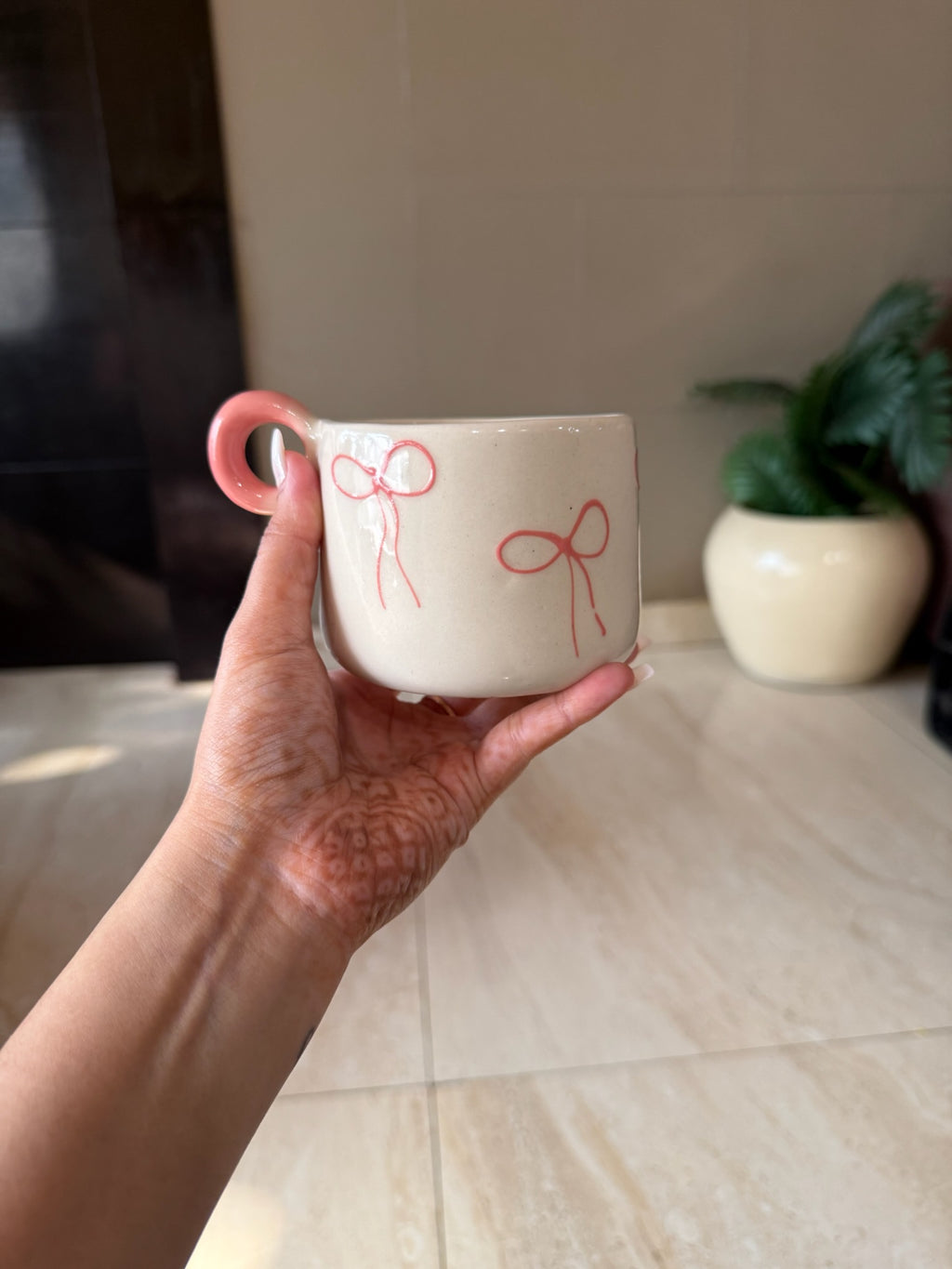 Pink Bows Mug