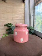 💗 Pink Heart Jar