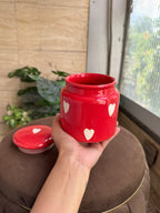 ❤️ Red Heart Jar