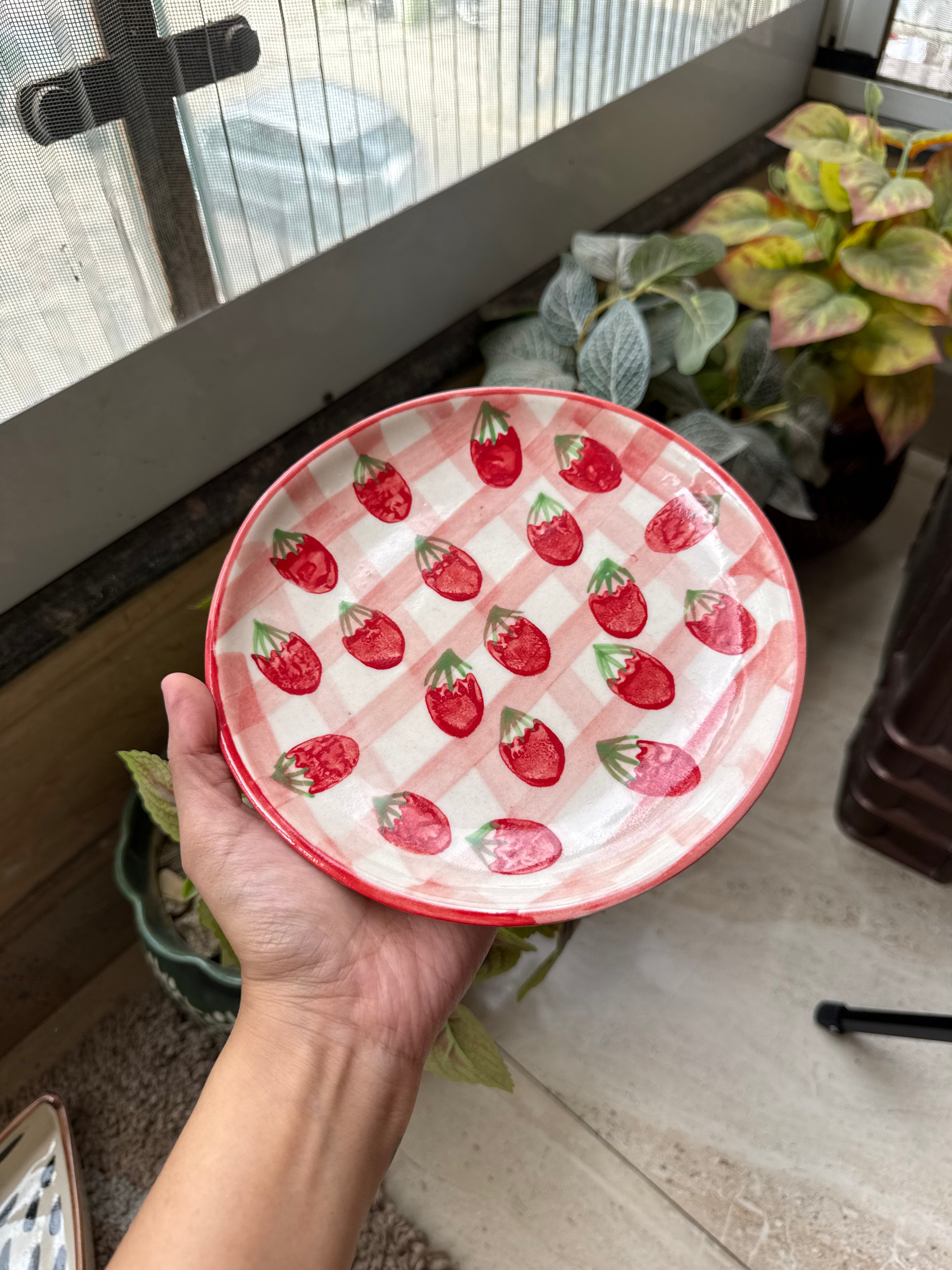 🍓 Strawberry Check Plate