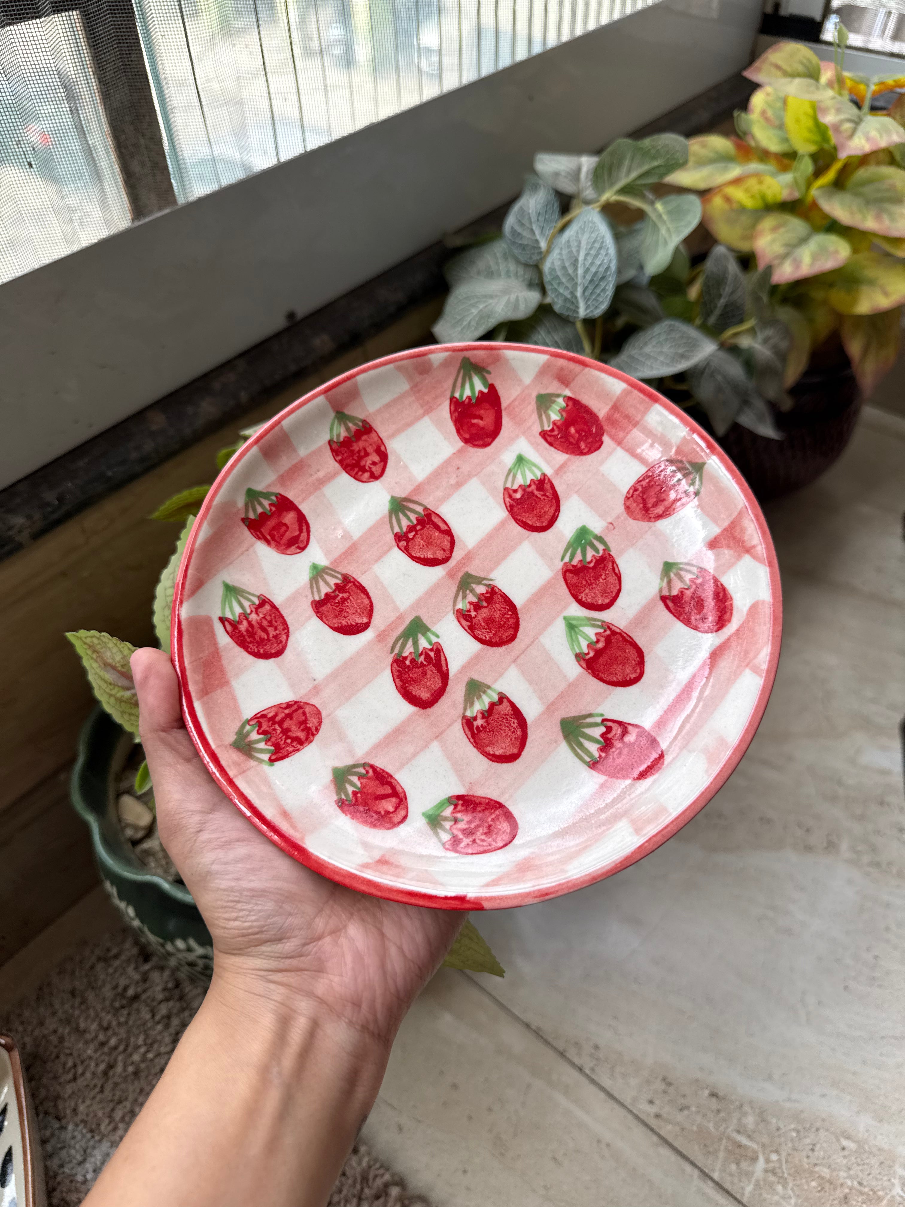 🍓 Strawberry Check Plate