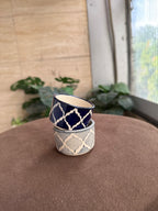 Ceramic Mini Bowls – Moroccan Pattern (Set of 2)