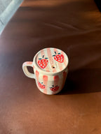 Strawberry Sipper with Lid