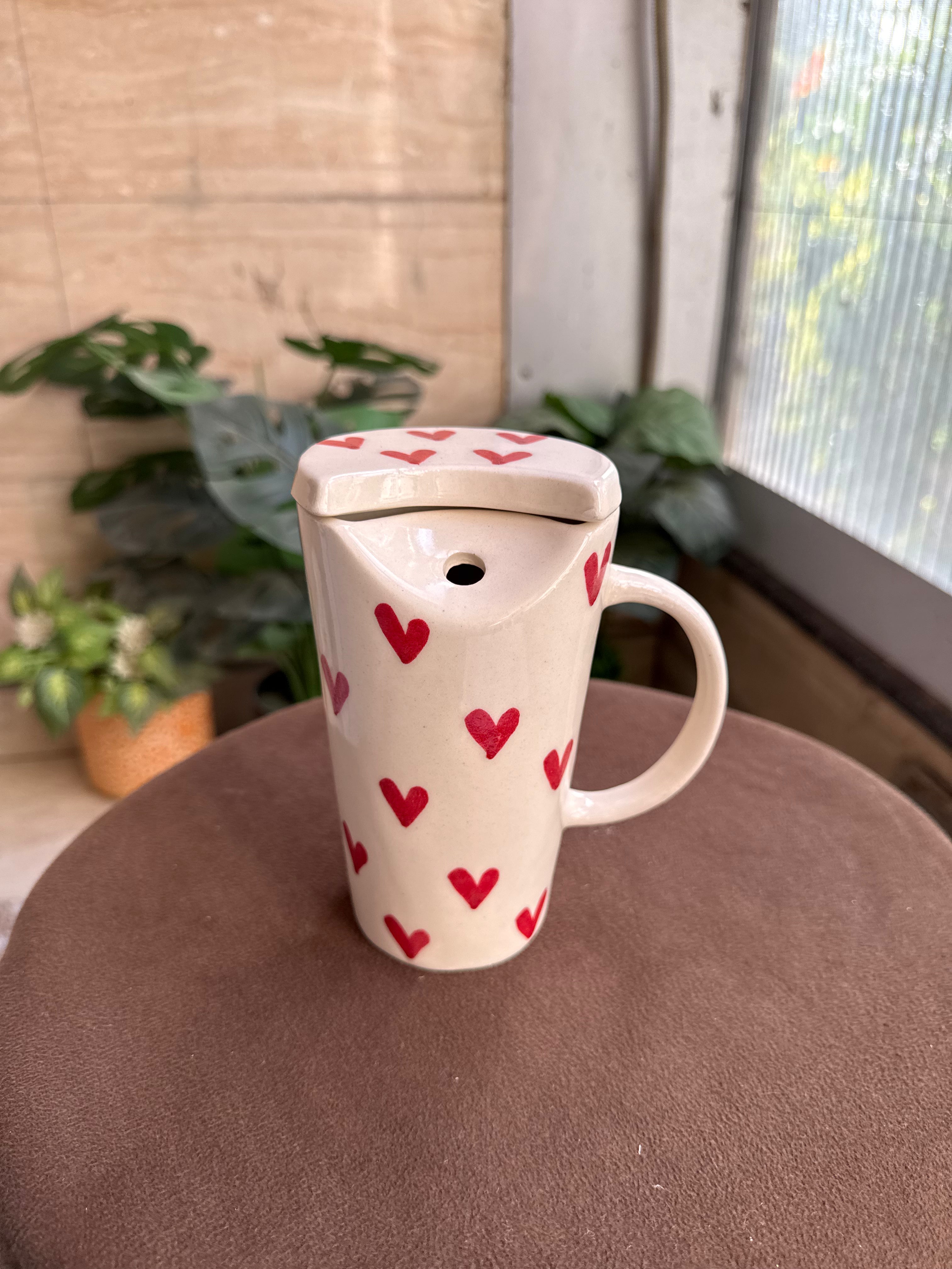 Beautiful Sippers Set | With Lid and Straw | Pack of 2 Sippers