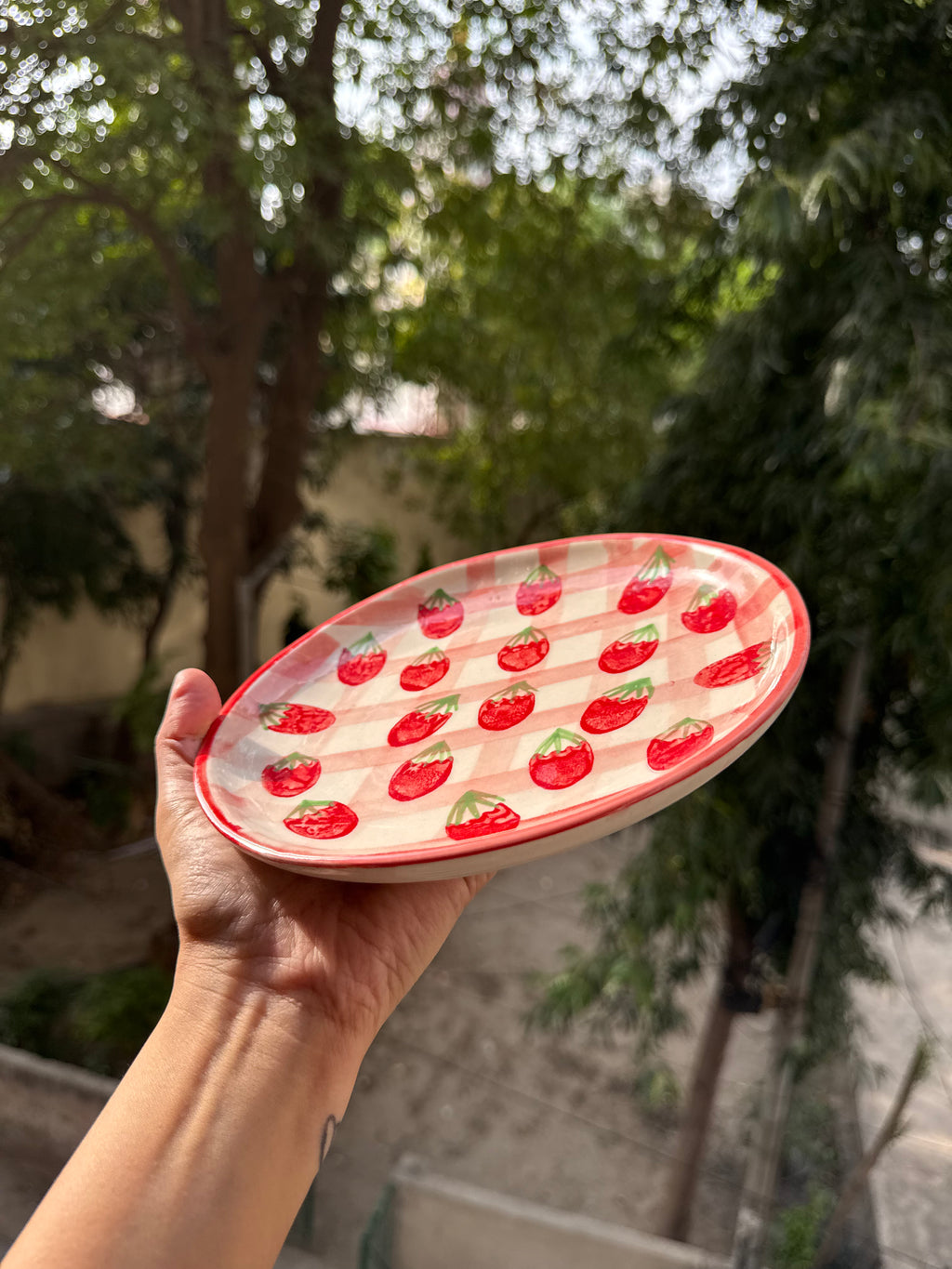 🍓 Strawberry Check Plate