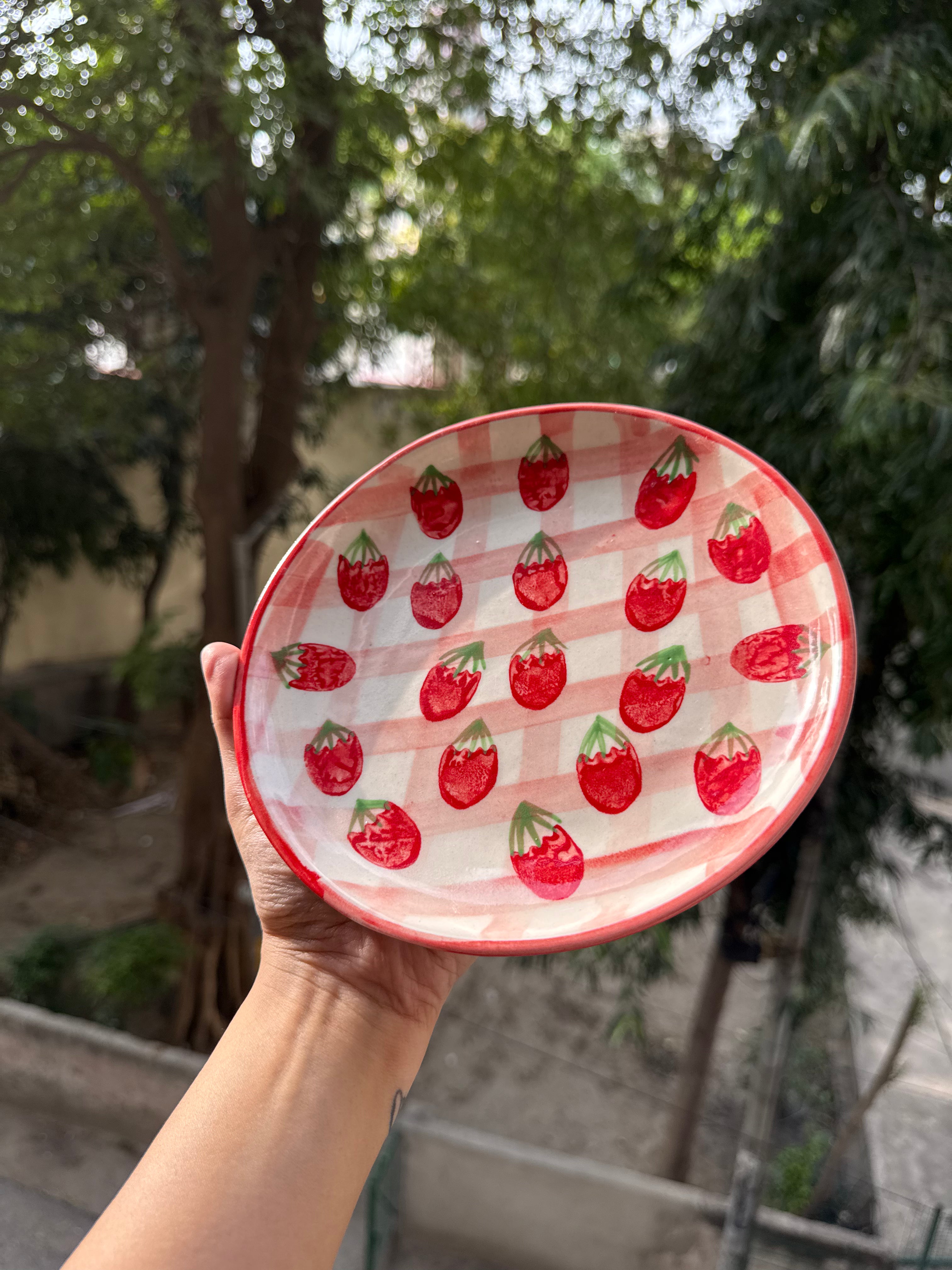 🍓 Strawberry Check Plate