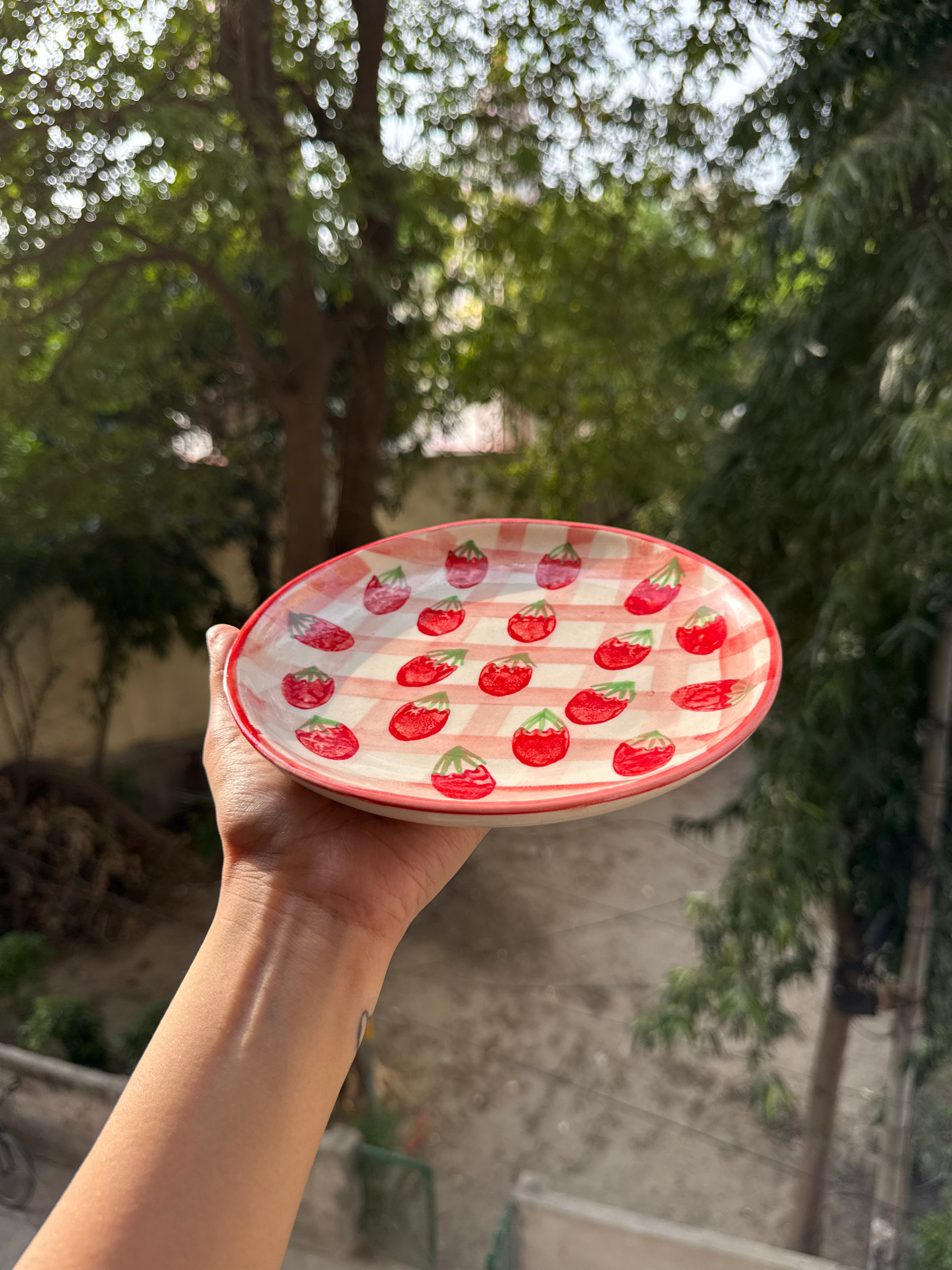 🍓 Strawberry Check Plate