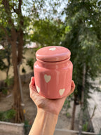 💗 Pink Heart Jar