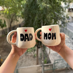 MOM DAD mug combo