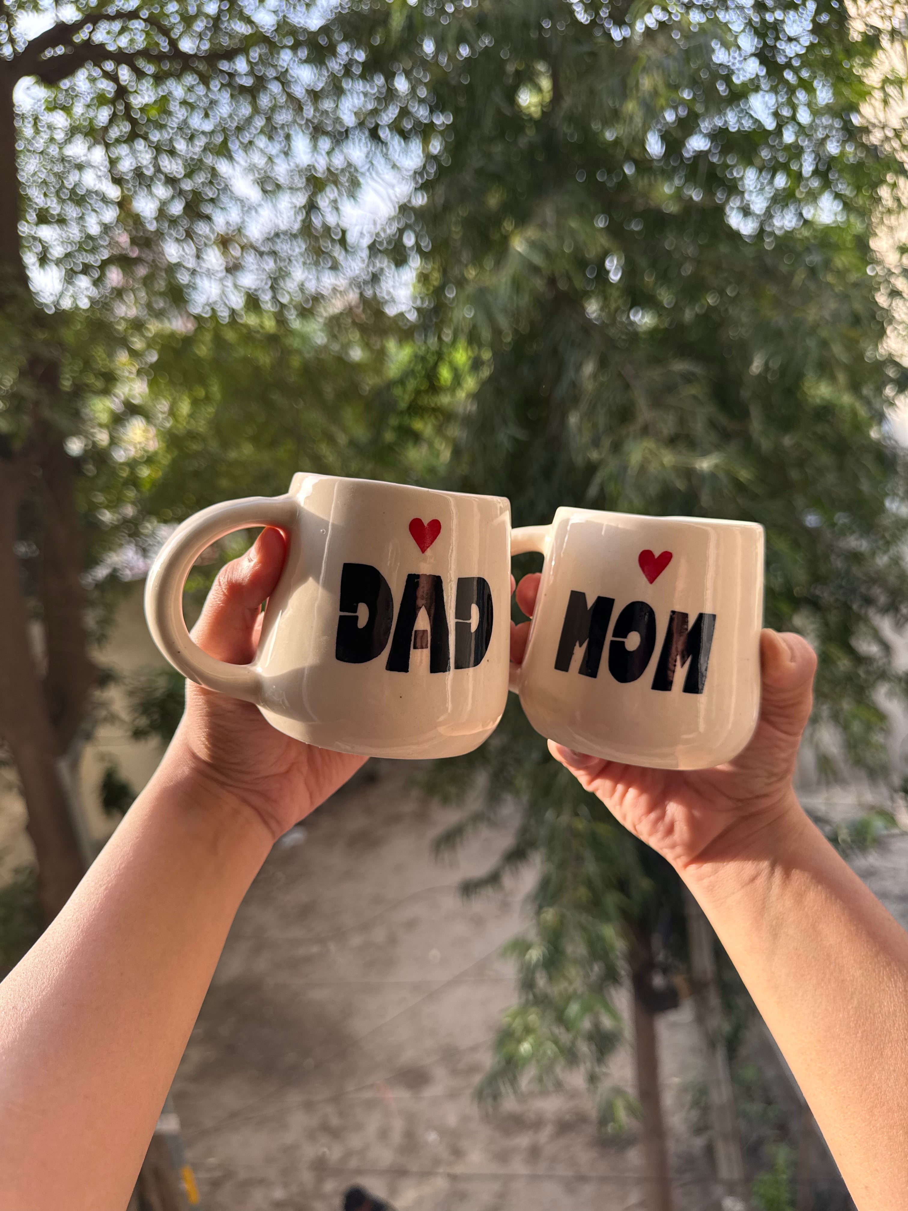 MOM DAD mug combo