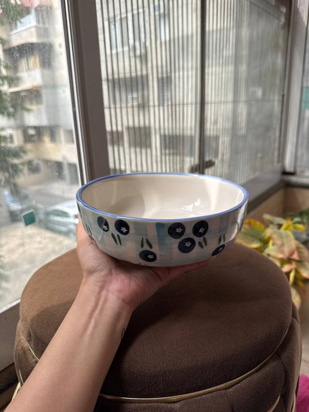 Blueberry Set (Mug + Plate + 2 Bowls)