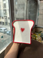 Heart Toast Plate ❤️🍞