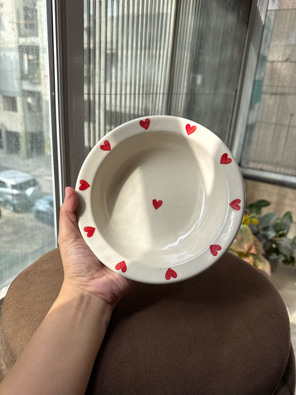 Hearts Pasta Bowls (Pack of 2) | 18 cm