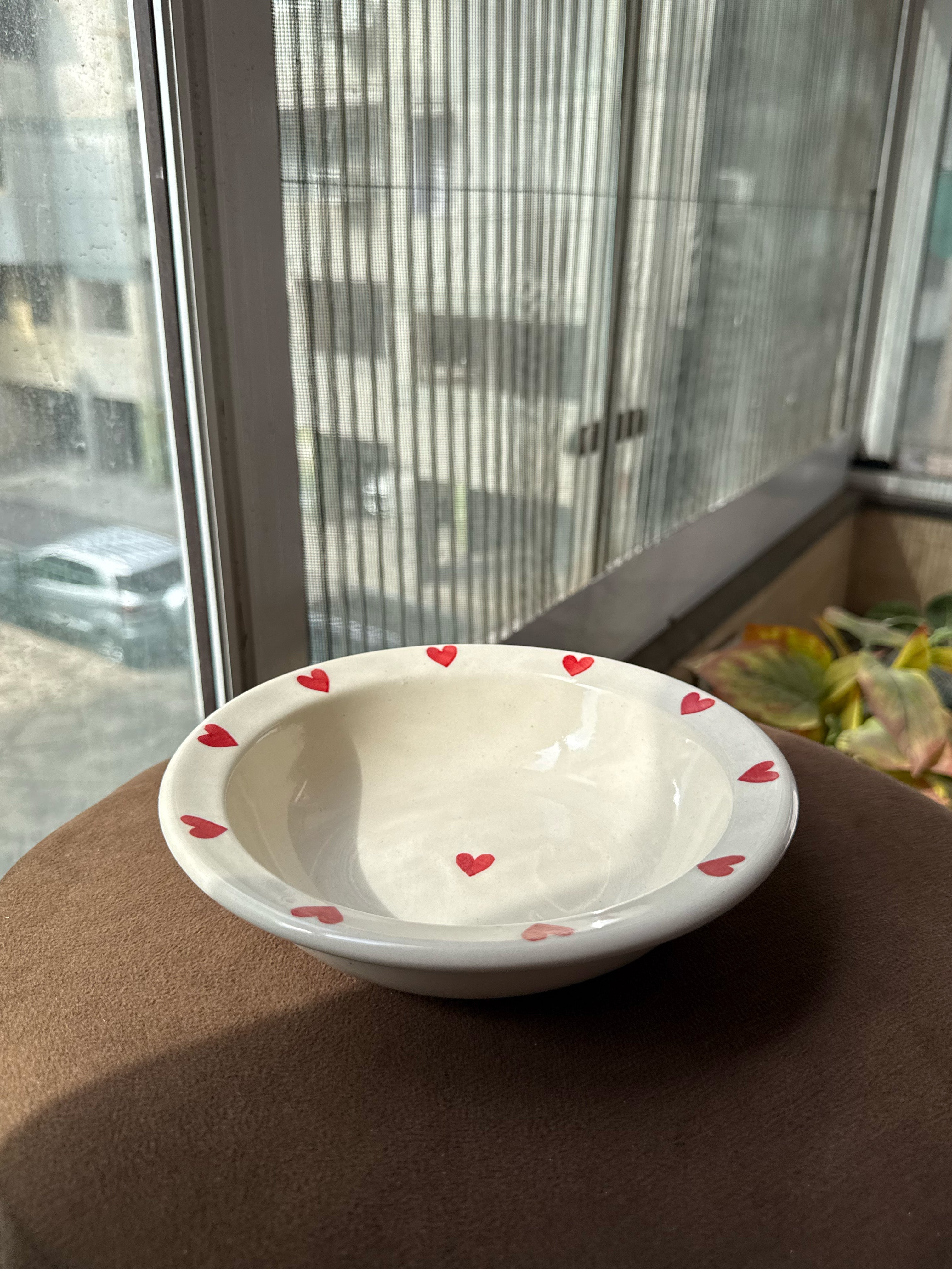 Hearts Pasta Bowls (Pack of 2) | 18 cm