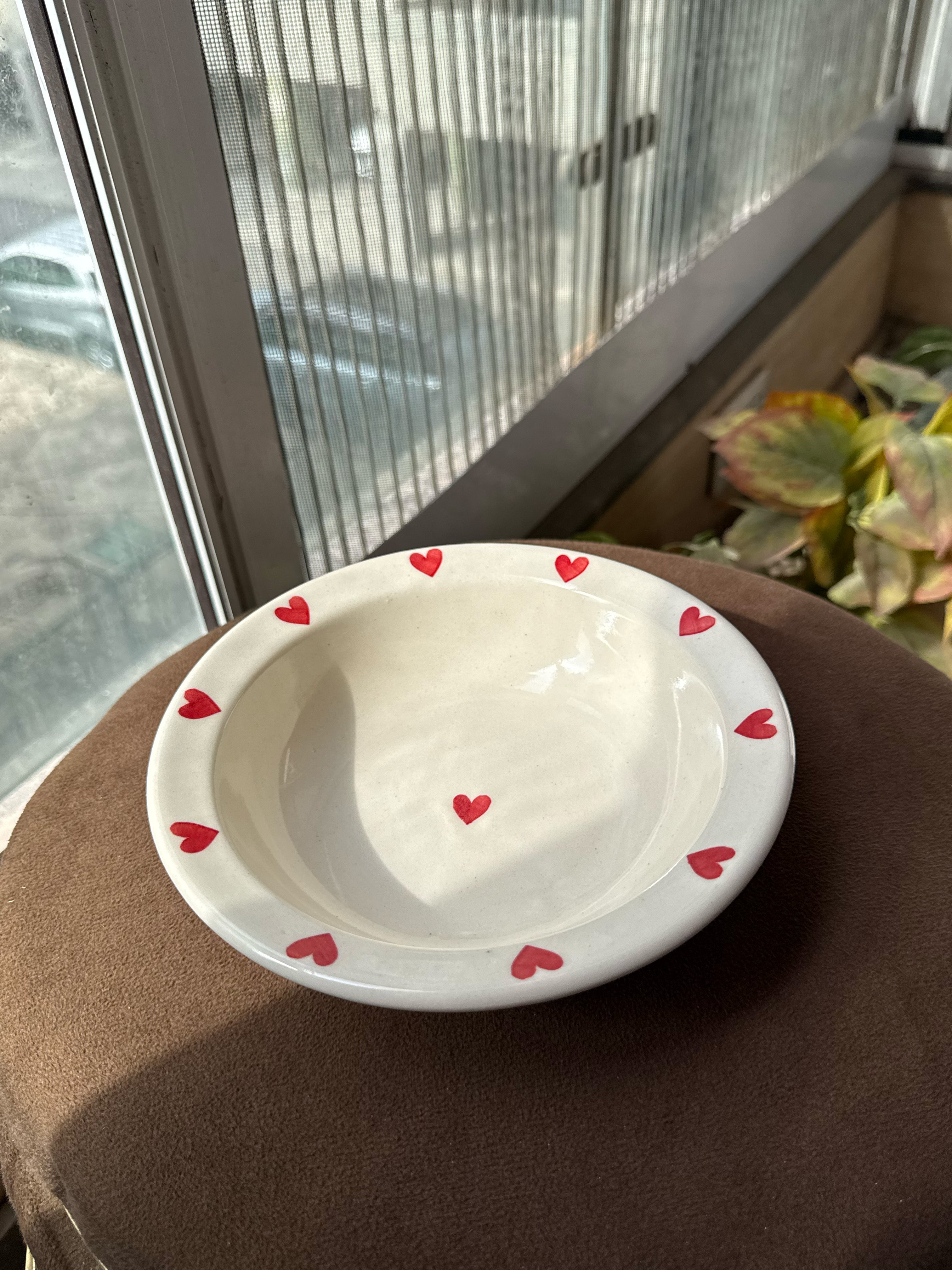 Hearts Pasta Bowls (Pack of 2) | 18 cm