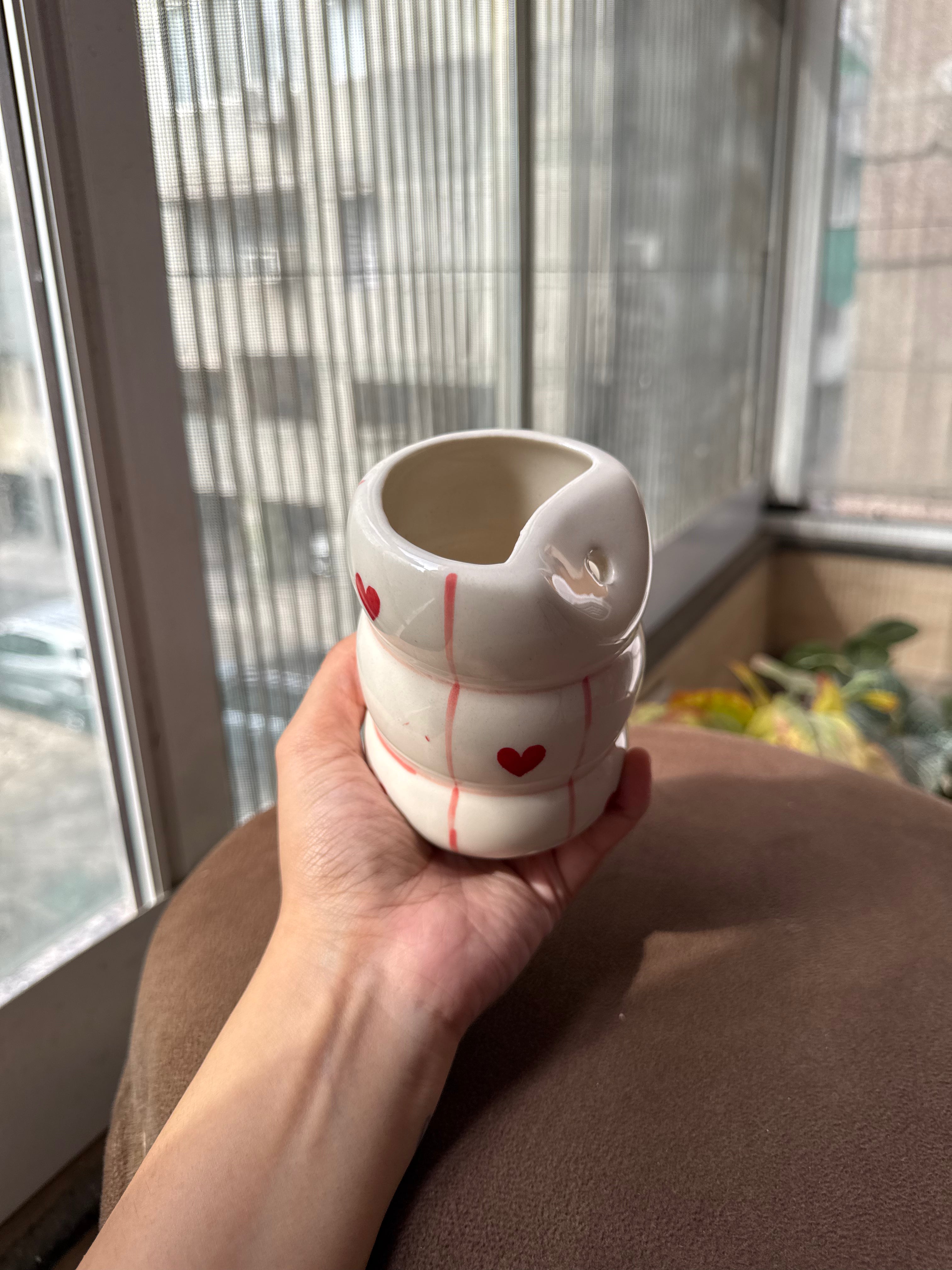 Sweetheart Sipper ❤️ With Steel Straw (Set of 2)