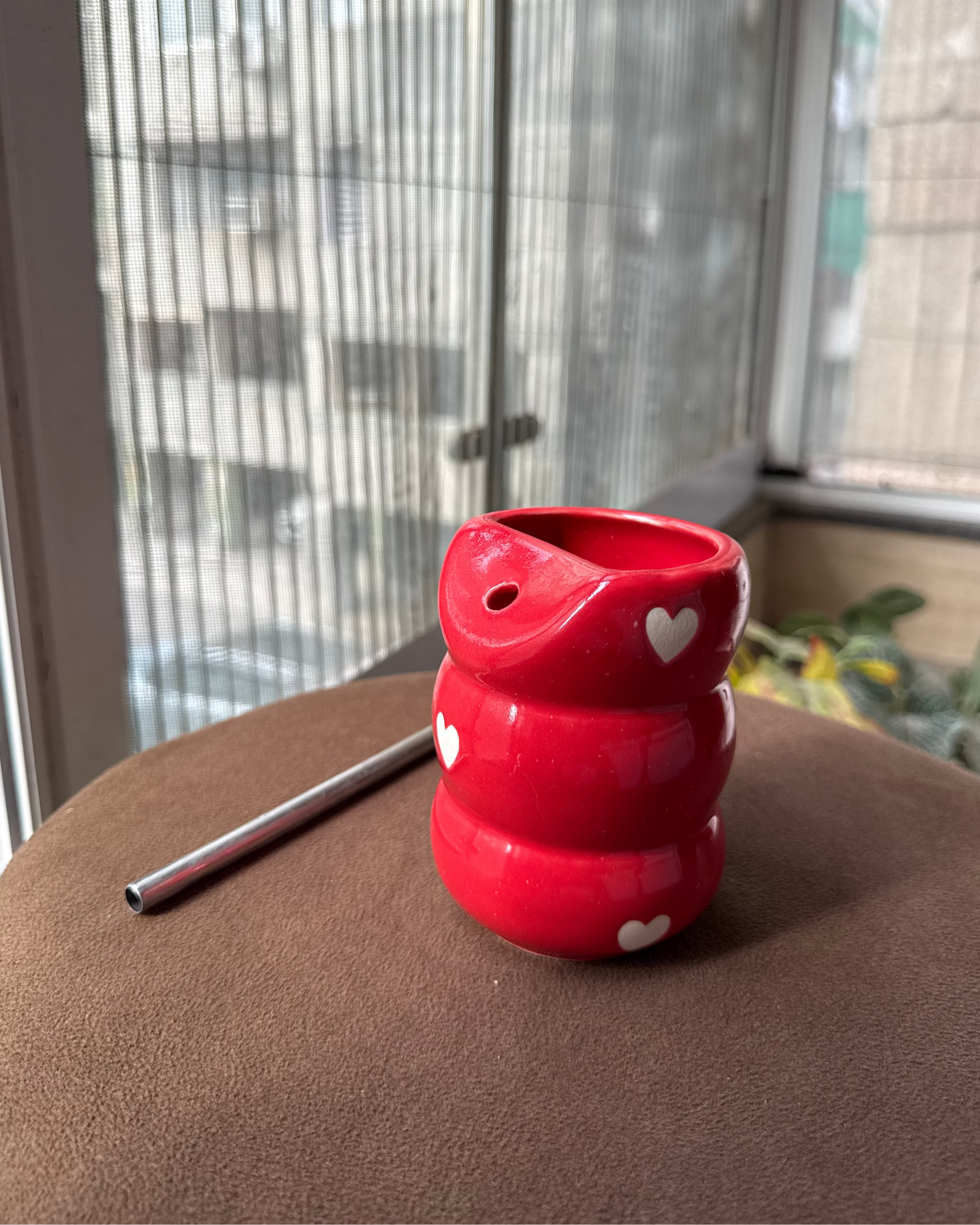 Love Bubble Sipper ❤️ With Steel Straw