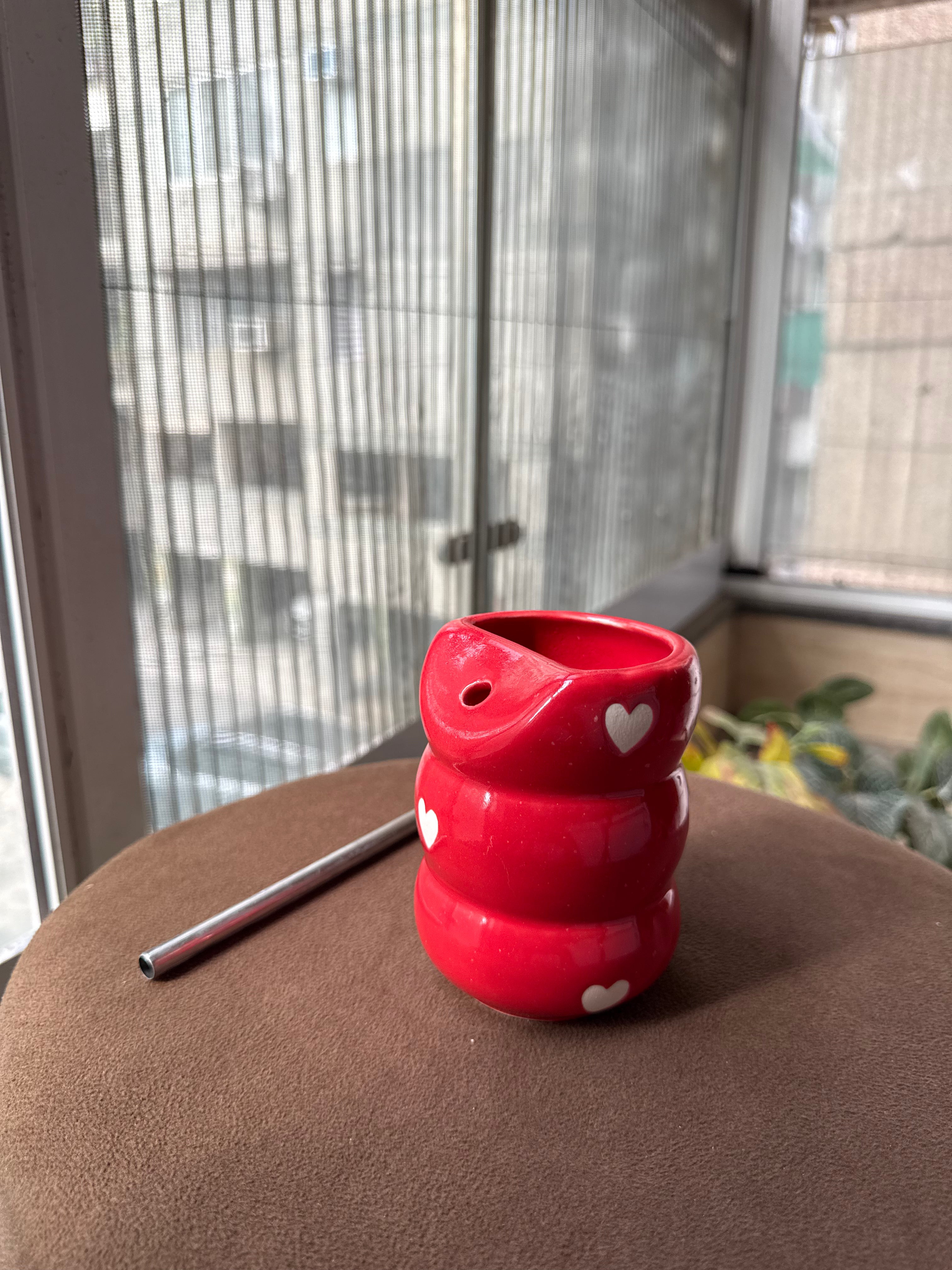 Love Bubble Sipper ❤️ With Steel Straw