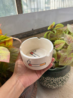 Ceramic Ashtray 🚬 (Pack of 2)