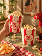 Mittiraa Home Popcorn Ceramic Snack Tub 🍿