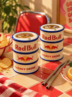 Red Bull Drum-Shaped Ceramic Tumbler⚡🥤