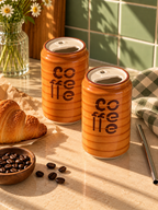 Mittiraa Home Coffee Can Brown Ceramic Tumbler ☕🤎