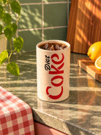 Diet Coke Ceramic White Glass | Cute and Aesthetic