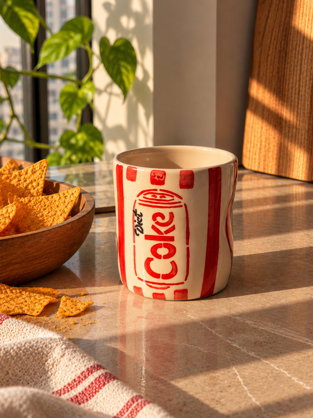 Diet Coke Ceramic Glass | Beautiful Glass