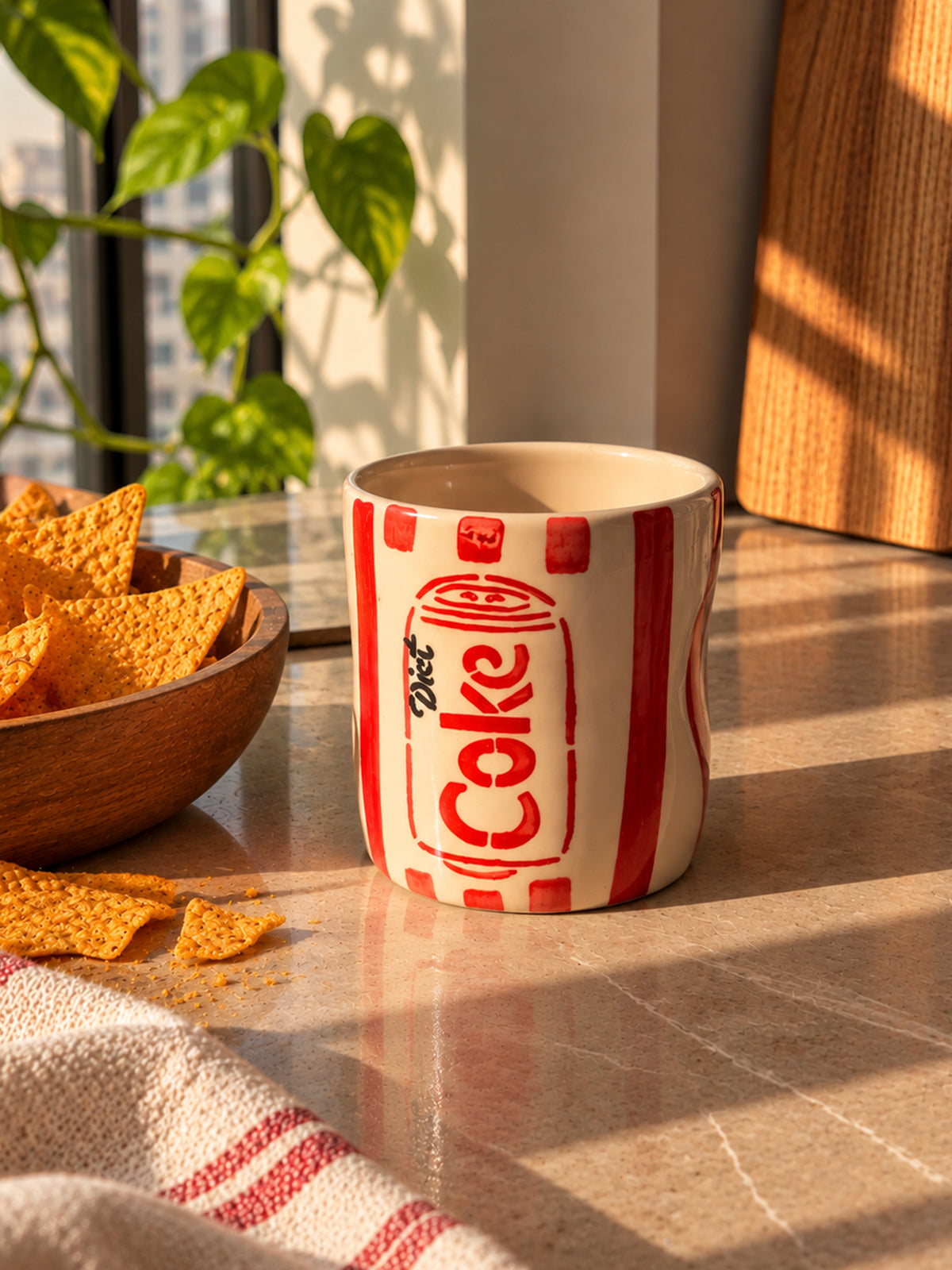 Diet Coke Ceramic Glass | Beautiful Glass